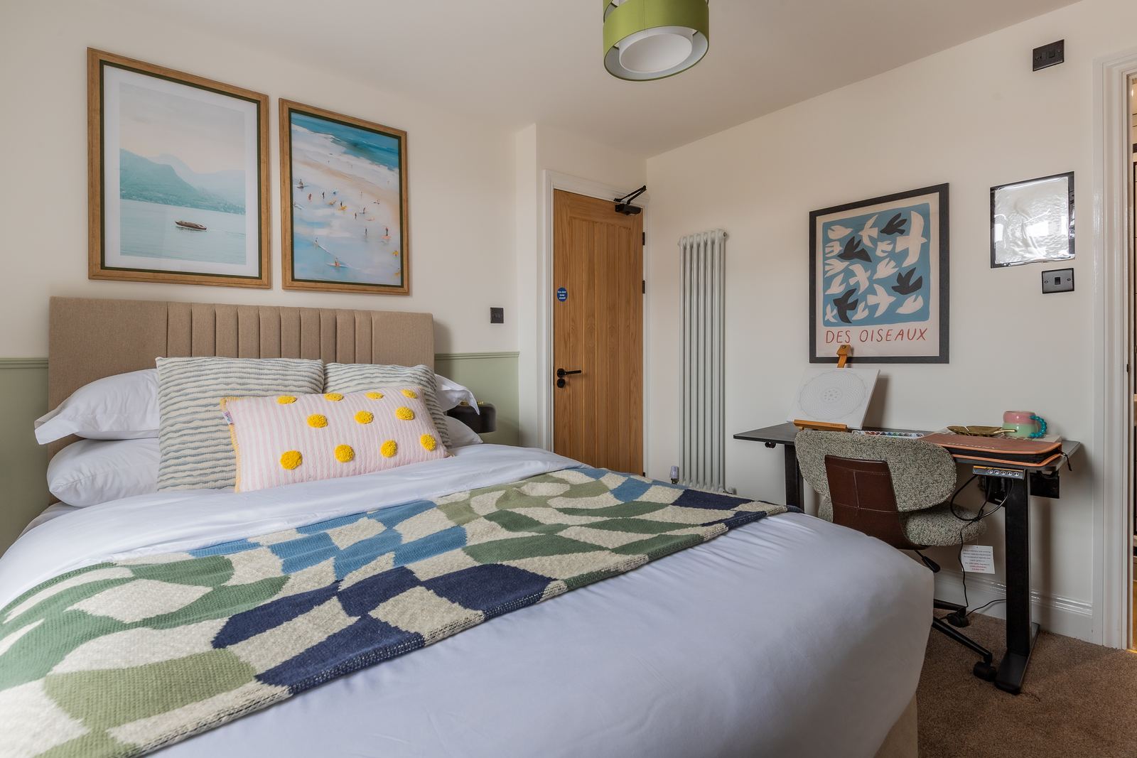 A finished bedroom in Adamsdown