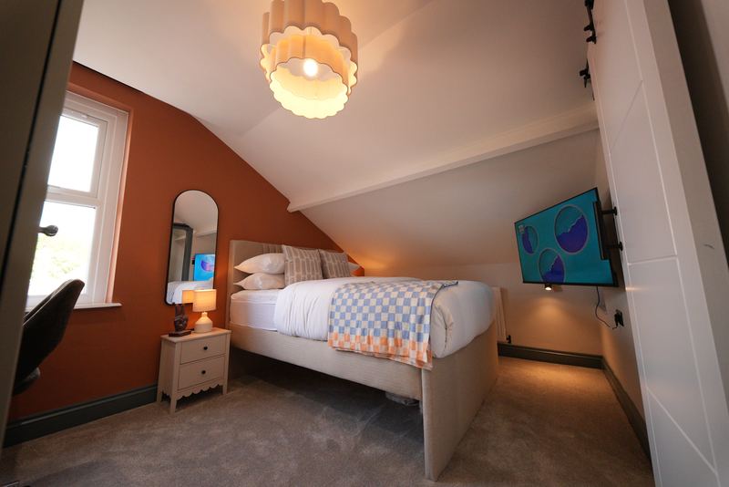 Bedroom under the eaves