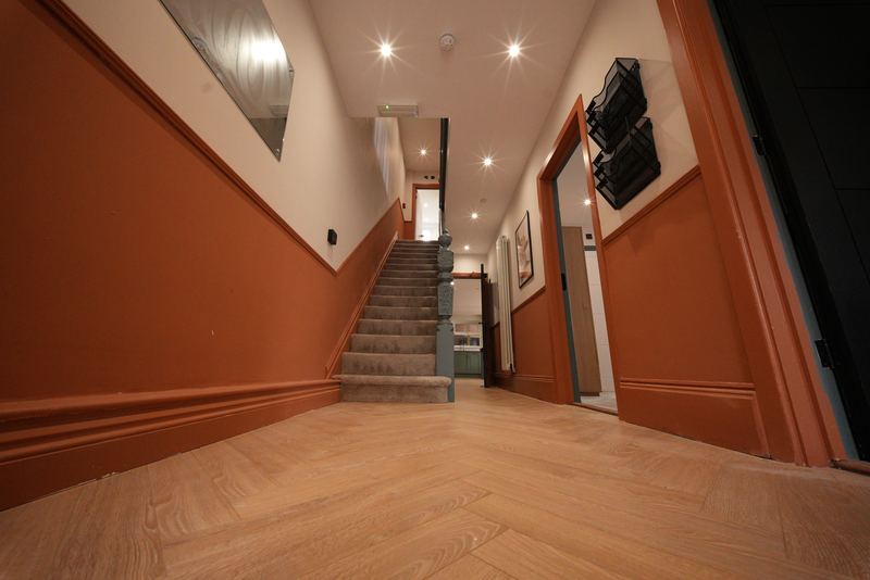 Hallway and stairs